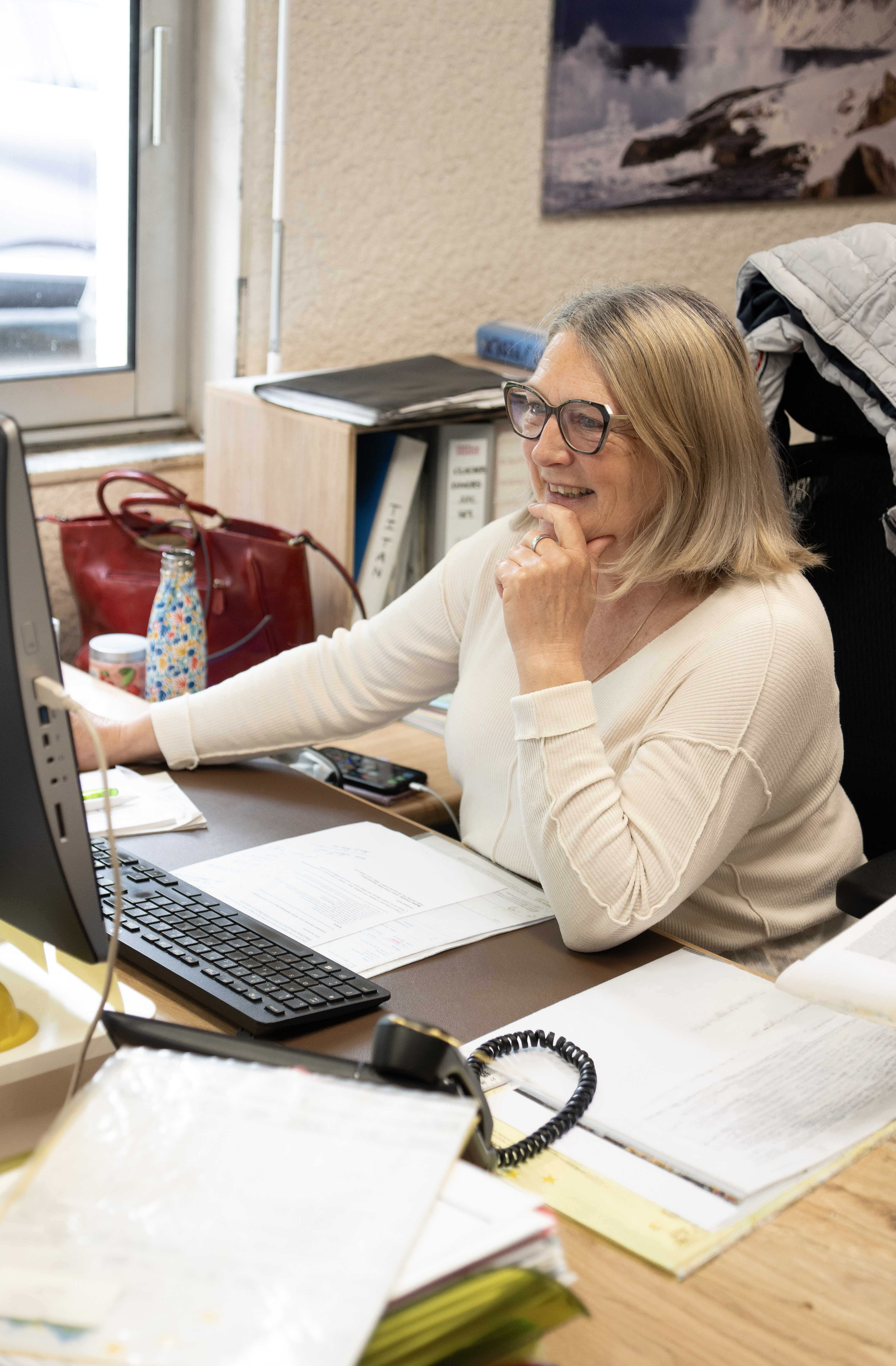 Bettina Begtoft au bureau NOREXCO