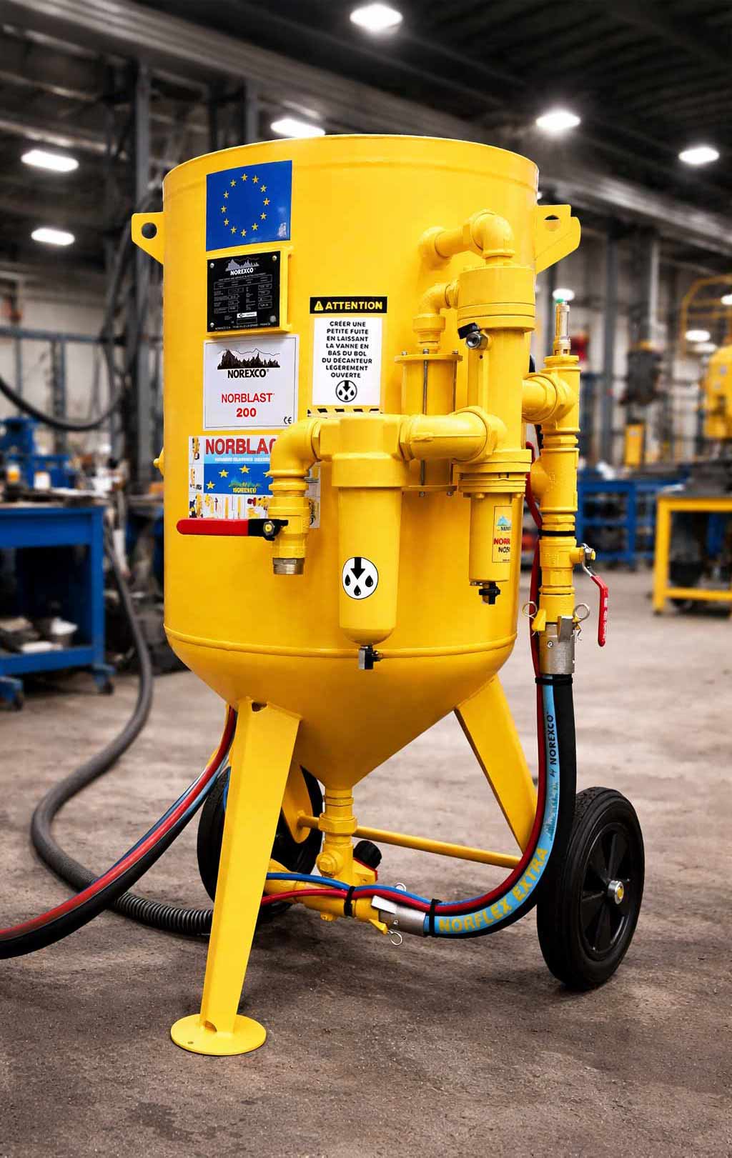 Sableuse grand rendement