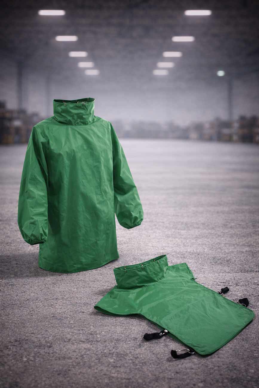 Pèlerines pour casque