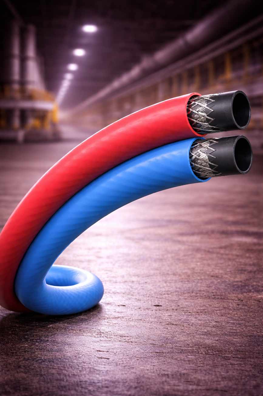 Tuyau d'air NORFLEX® jumelé pour commande à distance