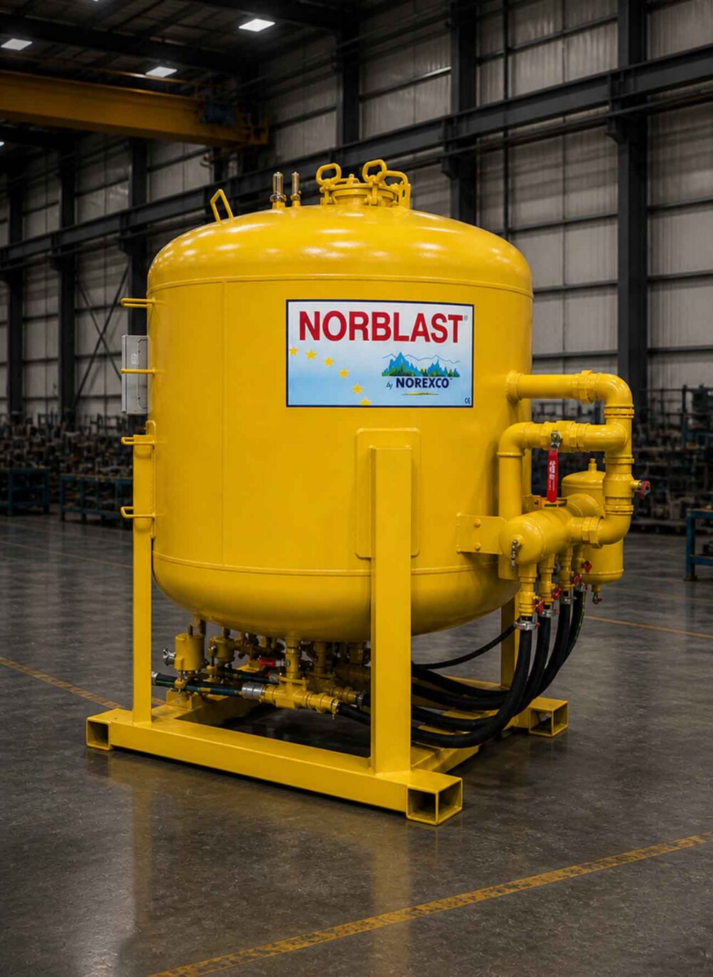 Sableuse grande capacite NORBLAST NOREXCO
