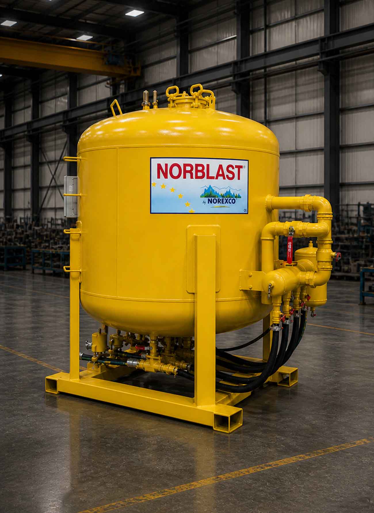 Sableuse grande capacite NORBLAST NOREXCO