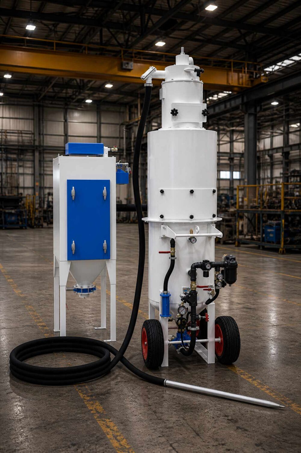 Systeme recyclage abrasifs serie rec2 NORBLAST NOREXCO